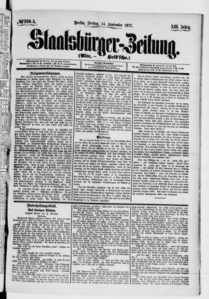 Staatsbürger-Zeitung on Sep 14, 1877