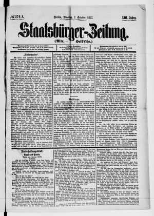 Staatsbürger-Zeitung on Oct 2, 1877