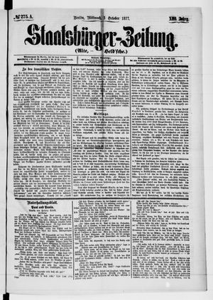 Staatsbürger-Zeitung vom 03.10.1877