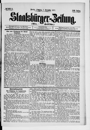 Staatsbürger-Zeitung vom 02.12.1877