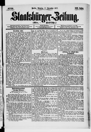 Staatsbürger-Zeitung on Dec 17, 1877