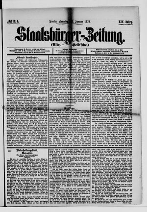 Staatsbürger-Zeitung on Jan 13, 1878