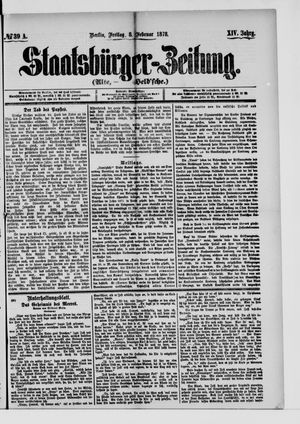 Staatsbürger-Zeitung vom 08.02.1878