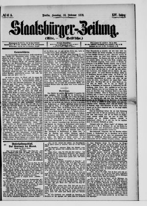 Staatsbürger-Zeitung on Feb 10, 1878