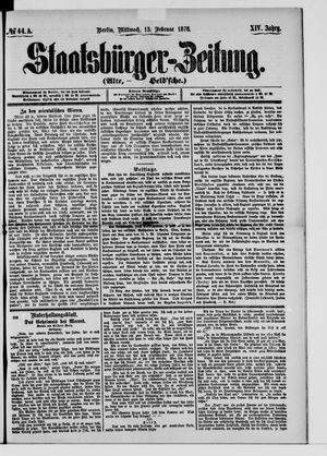 Staatsbürger-Zeitung vom 13.02.1878
