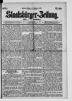Staatsbürger-Zeitung on Feb 15, 1878