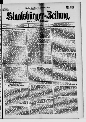 Staatsbürger-Zeitung vom 24.02.1878
