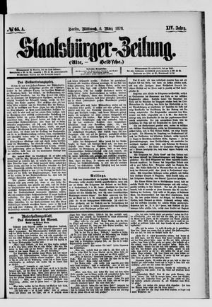 Staatsbürger-Zeitung on Mar 6, 1878