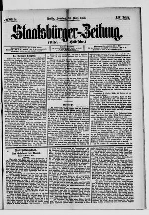 Staatsbürger-Zeitung on Mar 10, 1878
