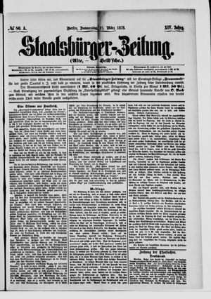 Staatsbürger-Zeitung on Mar 21, 1878