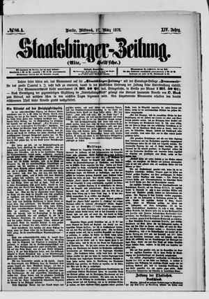 Staatsbürger-Zeitung on Mar 27, 1878