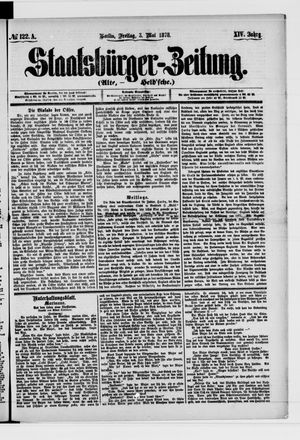 Staatsbürger-Zeitung on May 3, 1878