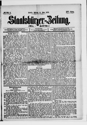Staatsbürger-Zeitung vom 15.05.1878