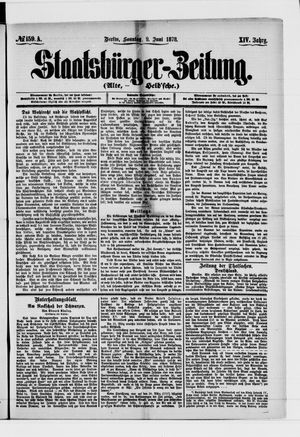 Staatsbürger-Zeitung vom 09.06.1878