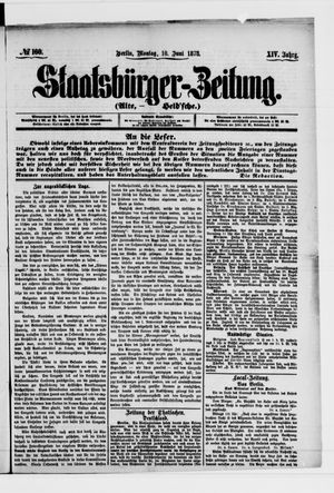 Staatsbürger-Zeitung vom 10.06.1878