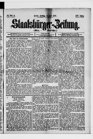 Staatsbürger-Zeitung vom 14.06.1878