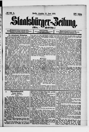 Staatsbürger-Zeitung vom 16.06.1878