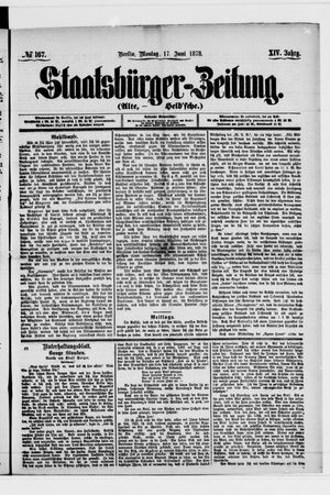 Staatsbürger-Zeitung vom 17.06.1878