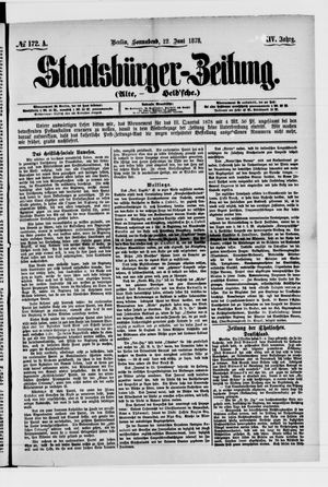 Staatsbürger-Zeitung on Jun 22, 1878