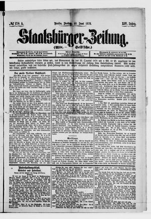 Staatsbürger-Zeitung vom 28.06.1878