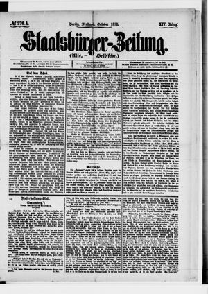 Staatsbürger-Zeitung on Oct 4, 1878