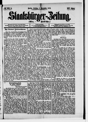 Staatsbürger-Zeitung on Dec 6, 1878