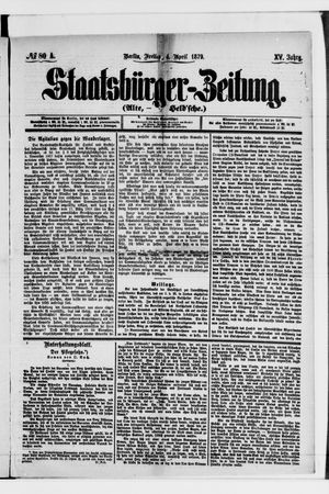 Staatsbürger-Zeitung vom 04.04.1879