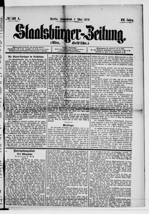 Staatsbürger-Zeitung vom 03.05.1879
