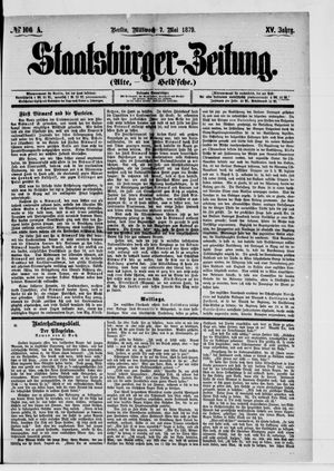 Staatsbürger-Zeitung on May 7, 1879