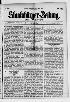 Staatsbürger-Zeitung on May 15, 1879