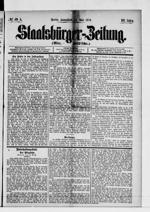 Staatsbürger-Zeitung vom 24.05.1879
