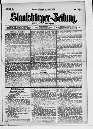 Staatsbürger-Zeitung on Jun 4, 1879