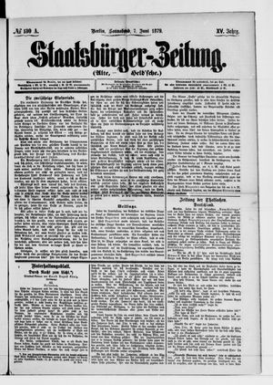 Staatsbürger-Zeitung vom 07.06.1879