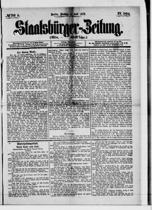 Staatsbürger-Zeitung vom 04.07.1879