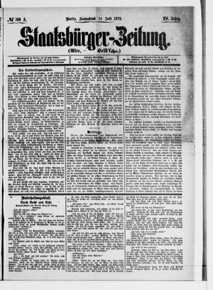 Staatsbürger-Zeitung vom 12.07.1879