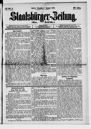 Staatsbürger-Zeitung vom 05.08.1879