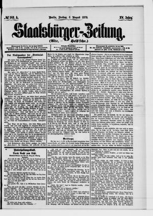 Staatsbürger-Zeitung on Aug 8, 1879