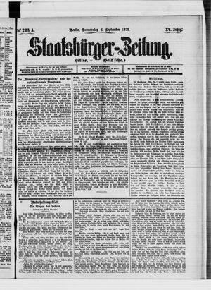 Staatsbürger-Zeitung vom 04.09.1879