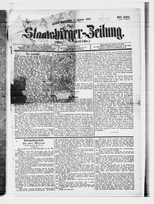 Staatsbürger-Zeitung vom 01.01.1880
