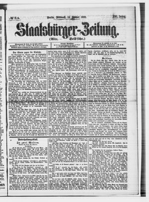 Staatsbürger-Zeitung vom 14.01.1880