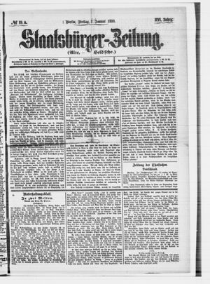 Staatsbürger-Zeitung vom 23.01.1880