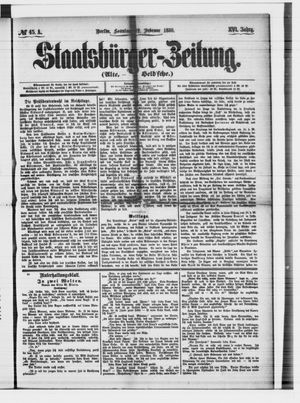 Staatsbürger-Zeitung vom 22.02.1880