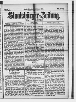 Staatsbürger-Zeitung on Feb 24, 1880