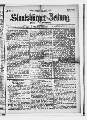 Staatsbürger-Zeitung vom 17.03.1880