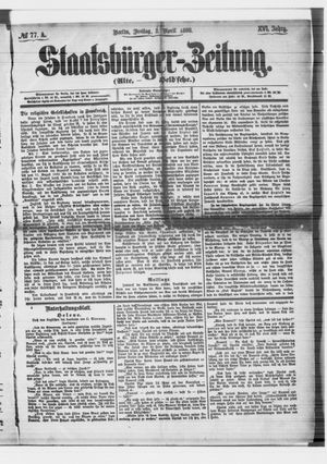Staatsbürger-Zeitung on Apr 2, 1880