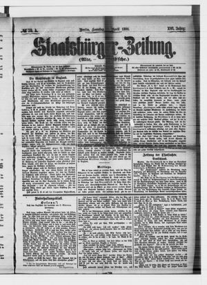 Staatsbürger-Zeitung on Apr 4, 1880