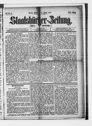 Staatsbürger-Zeitung vom 14.04.1880
