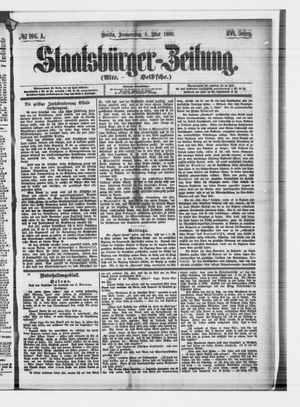 Staatsbürger-Zeitung vom 06.05.1880
