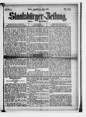 Staatsbürger-Zeitung on May 8, 1880