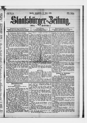 Staatsbürger-Zeitung vom 15.05.1880
